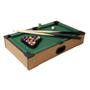 Imagem de Mini Mesa De Sinuca Bilhar Snooker Portátil Jogo Brinquedo infantil com 16 bolas coloridas e numeradas