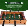 Imagem de Mini Mesa Pebolim Totó Para Crianças 12 Jogadores Bolinha