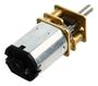 Imagem de Mini Micro Motor 6v 200 Rpm N20 Com Caixa De Redução e Engrenagens metálicas Para Arduino
