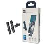 Imagem de Mini Microfone Lapela Com Usb Sem Fio 72Mah 2.4Ghz Plastico