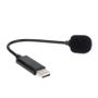 Imagem de Mini Microfone Usb 2.0 c/ Haste Flexível Para Computador Note