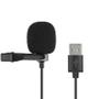 Imagem de Mini Microfone Usb De Com Clip Para Computador Note 150cm
