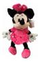 Imagem de Mini Minnie Vestido Rosa 28Cm Bicho De Pelucia