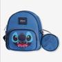 Imagem de MINI MOCHILA FASHION COM BOLSINHA STITCH disney