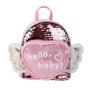 Imagem de Mini Mochila Infantil Com Asas Hello Baby 23Cm X 27Cm