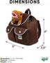 Imagem de Mini Mochila Infantil Naturally KIDS Dinossauro - 2 a 5 Anos