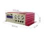 Imagem de Mini Modulo Amplificador Bt-308 Com Bluetooth, Karaoke E Fm