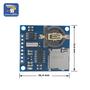 Imagem de Mini Módulo De Registro De Dados SD Card Shield Para Arduino Raspberry Pi Gravador De Registro V1.0