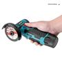 Imagem de Mini Moedor Angular Recarregável Hilda 12V - Sem Fio com Ferramenta de Polimento