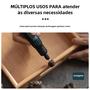 Imagem de Mini Moedor Sem Fio Portátil - Conjunto com Caneta Gravador - 5000/10000/15000 RPM