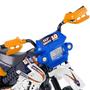 Imagem de Mini Motinha Elétrica Infantil Motocross Azul P/ Crianças - Xplast Brinquedos