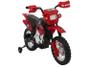 Imagem de Mini Motinha Elétrica Infantil Motocross Vermelha P/ Crianças Brinquedos Homeplay