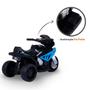 Imagem de Mini Motinha Motoquinha Elétrica Com Som e Luz Bmw Infantil Menino Azul E Branco 6V -- Importway