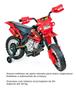 Imagem de Mini Moto Cross Elétrica Infantil Vermelha 6v Motocross 244