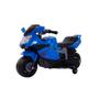 Imagem de Mini moto eletrica de passeio 6v azul velocidade de 3km/h