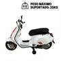 Imagem de Mini Moto Elétrica Importway Vespa 12V BW-222BR - Branco