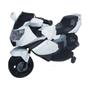 Imagem de Mini Moto Elétrica Infantil Criança 6v Até 25 Kg Inmetro Branco