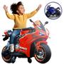 Imagem de Mini Moto Elétrica Infantil Motocicleta Motinha Passeio Brinquedo Bateria 12v