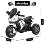 Imagem de Mini Moto Elétrica Infantil Triciclo Motinha Passeio Brinquedo Bateria 6v Controle Remoto
