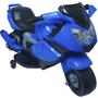 Imagem de Mini Moto Elétrica Triciclo Criança Infantil Azul Bateria 6V Luz Som Importway BW044 Bivolt