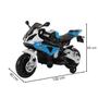 Imagem de Mini Moto Elétrica Triciclo Criança Infantil Bateria 12V Bmw S1000 RR Luz Som Importway Bw-179