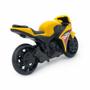 Imagem de Mini Moto Esportiva Amarela 185AM BS Toys - Plástico Resistente - Dimensões 25x22x10 cm
