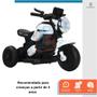 Imagem de Mini Moto Infantil Elétrica 3 Rodas Triciclo Passeio 6v A Bateria Recarregável Até 20 Kg Bivolt Motoca Motocicleta Som E Luzes Dia Das Crianças