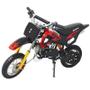 Imagem de Mini Moto Infantil Gasolina 2 Tempos 49CC Cross Trilha Off Road Importway WVDB-006 Dirt Preta