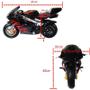 Imagem de Mini Moto Infantil Gasolina 2 Tempos 49CC Speed Ninja GP Esportiva Importway WVPR-204 Preta