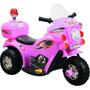Imagem de Mini Moto Motinha Infantil Elétrica de Brinquedo Para Criança Motoquinha Motoca Triciclo Menina Rosa