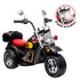 Imagem de Mini Moto Motocicleta Infantil Som Luz Bateria 6v E Retrovisor