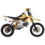 Imagem de Mini Moto Off Road Pro Tork TR-100F Aro 14 X 12 Trilha Motocross Gasolina Pedal 4 Tempos 100CC