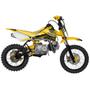 Imagem de Mini Moto Off Road Pro Tork TR-125F Aro 14 X 12 Trilha Motocross Gasolina Pedal 4 Tempos 125CC