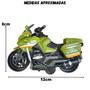 Imagem de Mini Motocicleta Bombeiros Fricção Verde 988 - Shiny Toys