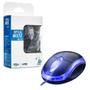 Imagem de Mini Mouse Optico USB 1000DPI com Led Azul