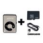 Imagem de  Mini Mp3 Player Portátil Usb Moda + Cabo + Cartão SD 8GB  (cabem quase 2k de música)