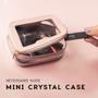 Imagem de Mini Nécessaire Nude com Transparência - Crystal Case