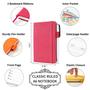 Imagem de Mini Notebooks de Bolso Feela - Capa Dura - Pacote com 6