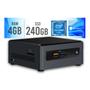 Imagem de Mini PC Intel Dual Core J4005 4GB SSD 240GB Windows 11 SL Certo PC - NUC 104