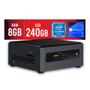 Imagem de Mini PC Intel Dual Core J4005 8GB SSD 240GB Windows 11 PRO Certo PC - NUC 108