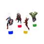 Imagem de Mini Personagem Avengers Animação - 12 Unidades