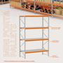 Imagem de Mini Porta Pallet 1 Inicial 200x180x80 3N Com Bandeja MDP 500Kg Amapá