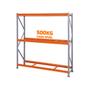 Imagem de Mini Porta Pallet Inicial 1,8x0,8x2m Estante de Armazenagem Com 3 Níveis 500kg - Sa Gôndolas