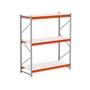 Imagem de Mini Porta Pallet Inicial 250KG Com 3 Longarinas 2,00 X 1,80 X 0,60 Com Bandeja De Madeira - ULTRA Móveis