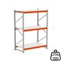 Imagem de Mini Porta Pallet Inicial 500KG Com 3 Longarinas 2,00 X 1,20 X 0,80 Com Bandeja De Madeira - ULTRA Móveis