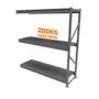 Imagem de Mini Porta Pallet Slim Continuação 1,80x0,60x2m Estante Para Armazenagem Com Plano - Sa Gôndolas