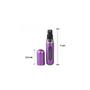 Imagem de Mini Porta Perfume Spray Recarregável 5ml Cor Sortida  Atomizador Compacto para Viagens