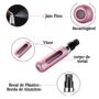 Imagem de Mini Porta Perfume Spray Recarregável 5ml Cor Sortida  Atomizador Compacto para Viagens