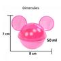 Imagem de Mini Pote de Lembranças e Doces para Festa Infantil Decoração Minnie Mickey 50ml