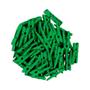 Imagem de Mini Prendedor Madeira 2,5Cm Com 100 Unidades Verde Bandeira